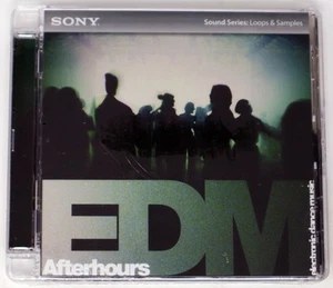 Sony Sound Series Afterhours EDM Electronic Dance Music Loops/Sample/Sampling CD - Picture 1 of 2