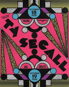 TY SEGALL CA Tour October 18-19 2025 Poster - Picture 1 of 2