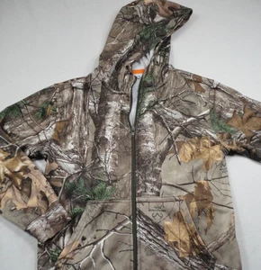 Giacca con cappuccio Realtree Youth L (10-12) mimetica xtra pile full zip caccia - Foto 1 di 19