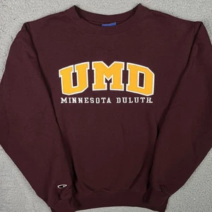 UMD Minnesota Duluth Cuello Redondo UMD Bulldogs Suéter Sudadera Universitaria Campeón - Imagen 1 de 8