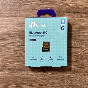 TP-Link Bluetooth 5.0 Nano USB Adapter, Bluetooth5.0/5.3 Dongle Receive UB500 - Picture 1 of 2