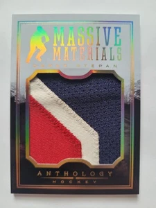 2014-15 Panini Anthology Hockey Massive Materials Derek Stepan Jersey /99 #MM-97 - Picture 1 of 6