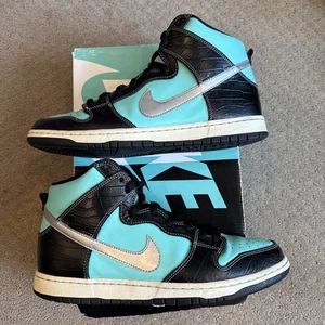 Größe 11 - Nike SB Dunk High Diamond Supply Co - Aqua Tiffany - Bild 1 von 11