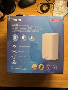 ASUS ZenWiFi BD5 Outdoor Dual-Band WiFi 7 Mesh Router 5000 Mbps 2500 sq ft (1pk) - Picture 1 of 4