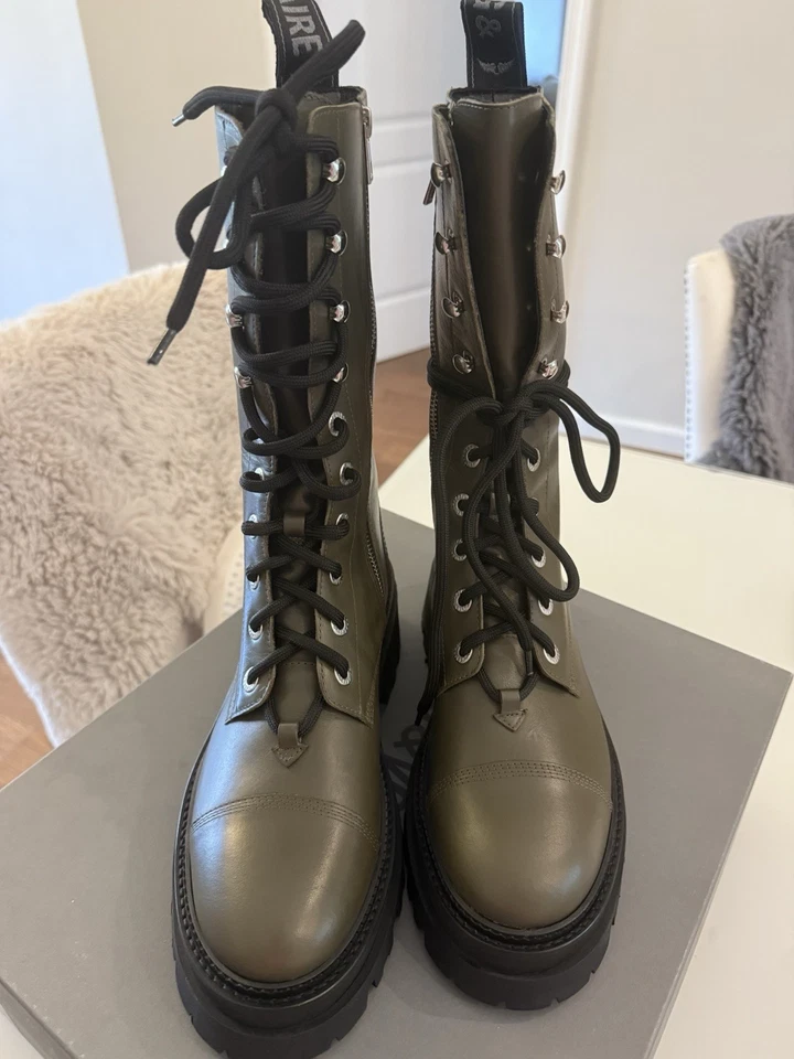 Botas de combate femininas Zadig & Voltaire - Imagem 1 de 4