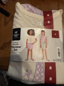 Member’s Mark Girls 4 Piece Everyday Playwear Set Great Price! - Picture 1 of 3