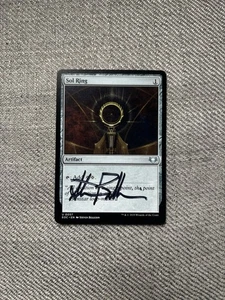 MTG Steven Belledin Signed Edge Of Eternities Commander Sol Ring Artist Proof - Picture 1 of 2