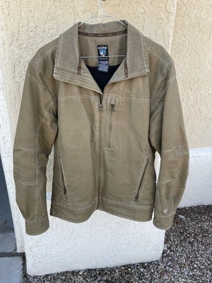 Куртка мужская Kuhl Burr S коричневая патина краситель флис с подкладкой холщовая рабочая одежда для улицы - Изображение 1 из 4