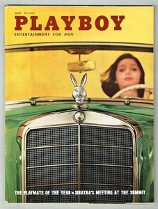 PLAYBOY MAGAZINE JUNE 1960 W/CENTREFOLD VERYGOOD/CONDITION - Picture 1 of 3