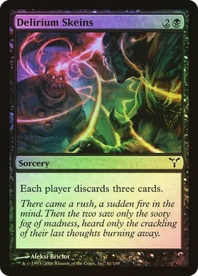 Dissension  MTG  Foil  Delirium Skeins   Magic - Image 1 of 2