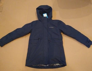Columbia Drop Ridge Interchange Jacket 3-1 Nocturnal Blue Omni Heat Womens Small - Picture 1 of 17