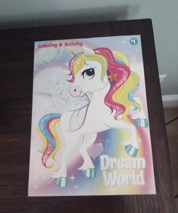  Colortivity Dream World Unicorn Coloring & Activity Book - Picture 1 of 3