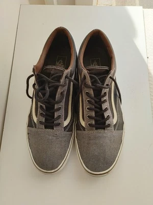 Scarpe VANS OLD SKOOL ORIGINALI MASCHILE  n. 45 nero/grigio  - Imagen 1 de 4