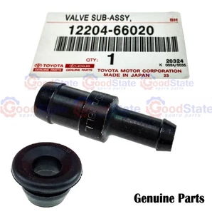 Genuine Toyota LandCruiser FZJ80 1FZ F 4.5 Petrol PCV Valve w Rubber Grommet - Picture 1 of 9