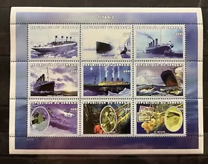 Titanic Ships / Marine Transport on stamps - Timbres MNH** Del.5 - Picture 1 of 1