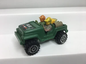 Vintage Tonka Unit 212 Army Jeep with Custom Riders,Supplies-Unique-Plastic Nice - Picture 1 of 13
