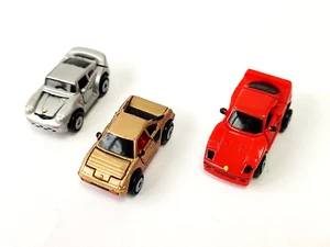 1989 GALOOB MICRO MACHINES 64000 DELUXE COLLECTION X 10 - FERRARI F40 PORSCHE - Picture 1 of 9