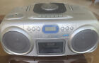 Aiwa Csd-td21 - Compact Disc Stereo Radio Cassette Recorder  Boombox!  Works!!