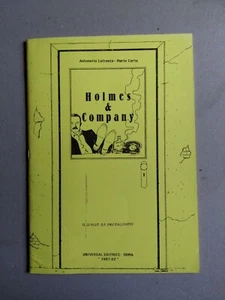 Holmes & Company 1° Edizione Rolegame Librogame Libro Game Vittorio Giardino - Picture 1 of 2