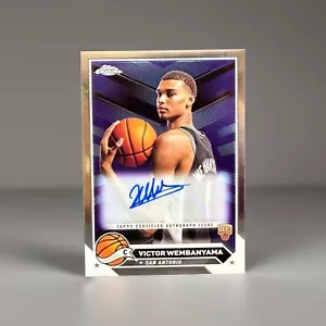 Topps Chrome Victor Wembanyama Rookie Auto Hot Pack Guaranteed 1 Random Wemby - Picture 1 of 2
