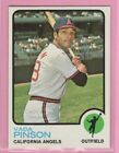 1973 Topps Baseball # 75 Vada Pinson -- Angels - Box 728-432