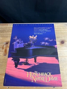 RARE 1997 VINTAGE 8.5X11 MOVIE PROMO PRINT Ad For DISNEY HUNCHBACK OF NOTRE DAME - Picture 1 of 2