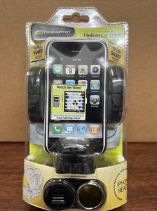 Bracketron Model IPM-197-BL USB Power Dock for Universal Smartphones & GPS - Picture 1 of 2