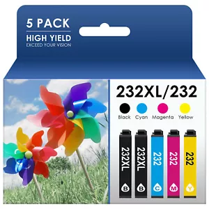 Cartucho de tinta color negro 232XL compatible con Epson WorkForce WF-2950 XP-4205 - Imagen 1 de 13
