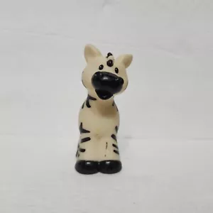 Mattel Fisher Price Little People Zebra Animal Zoo Figure 2003 - Picture 1 of 7
