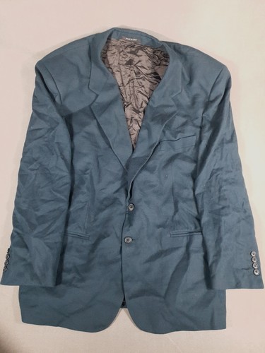 Giacca Valentino Uomo 44R Large Verde Lana Cashmere Cappotto Sportivo Blazer Vintage anni '90