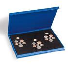 Lighthouse Pounds & Pence Coin Box Case for 3 Shield Set Coins Storage