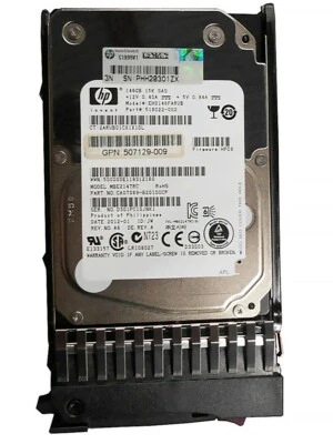 EH0146FARUB 512744-001 512547-B21 HP Hard Drive 146Gb 2.5 SAS - Image 1 of 3