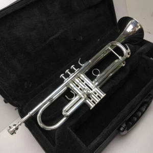 Yamaha YTR-4335GII Silver-plated Maintained Ready to play w/ Case, Mouthpiece - Picture 1 of 11