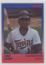 1989 Star Elizabethton Twins Jose Leon #14