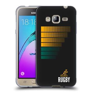 OFFICIAL AUSTRALIA NATIONAL RUGBY UNION TEAM CREST GEL CASE FOR SAMSUNG PHONES 3