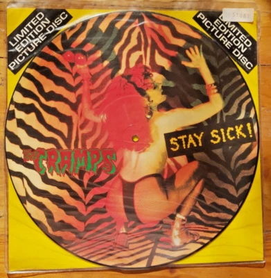 The Cramps, Stay Sick, PICTURE DISK, Limited Edition, Enigma, 1989, UK - Photo 1/3