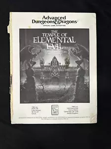 AD&D - The Temple of Elemental Evil T1-4 9147 - 1st Print TSR 1985 - Foto 1 di 5