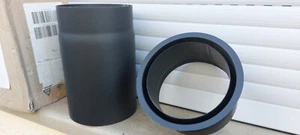 DN 150 mm Rauchrohr 2 mm Kaminrohr Abgasrohr Ofenrohr 250 mm und  Wandfutter - Bild 1 von 2