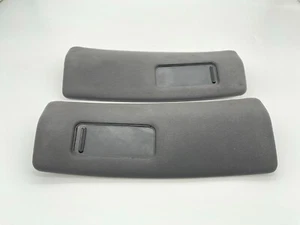 2000-2006 AUDI TT CONVERTIBLE FRONT LEFT RIGHT SIDE SUN VISOR SUNVISOR SET BLACK - Picture 1 of 4