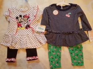 Nwts Disney, Just One You Carters Infant Girl's Size 3/6, 6 Mths Outfits - Picture 1 of 5