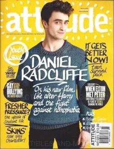 Daniel Radcliffe Attitude Magazine UK March 2012 - Picture 1 of 3
