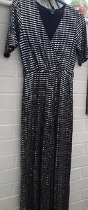 Evening jumpsuit by New Look , size 8 ( ref 14), cruise, holiday, party - Picture 1 of 4