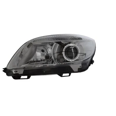 Headlight Skoda Fabia 2010-2015 Halogen Projector Type Headlamp Passenger Side - image 1 of 4