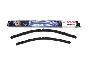 BMW E90 E91 3-SERIES FRONT WINDSHIELD WIPER BLADE SET NEW 325I 328I 330I BOSCH - Picture 1 of 6