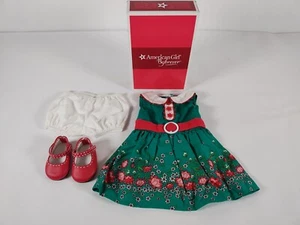 American Girl Kit Meet Outfit Beforever Dress Underwear Shoes - Picture 1 of 7