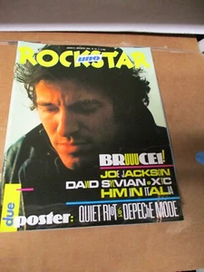 UNO ROCKSTAR Magazine Giugno 1984 Cover: BRUCE SPRINGSTEEN A646 PB - Bild 1 von 4