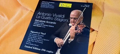 Vivaldi The Four Seasons -  Accardo ltd ed audiophile 180g MINT vinyl Fone 064 - Image 1 of 4