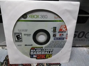 Major League Baseball 2K10 Microsoft Xbox 360 LIVE ENABLED - DISC ONLY - Picture 1 of 1