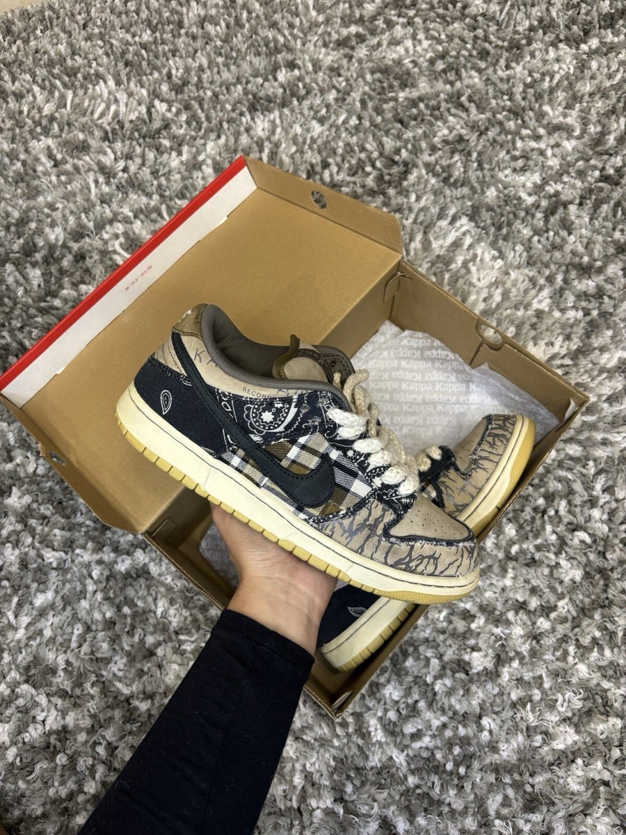 Nike Dunk Low Premium QS SB x Travis Scott Cactus Jack | eBay Nike Dunk Low Premium QS SB x Travis Scott Cactus Jack | eBay