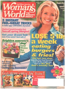 WOMANS WORLD Magazine March 26 2002 Kelly Packard Ripleys Believe It Or Not - Picture 1 of 1